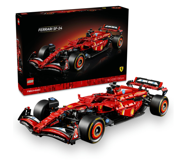 LEGO Technic 42207 Bolid F1 Ferrari SF-24 - 1308197 - zdjęcie 2